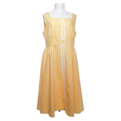 Klänning (Gul) från Daisy Dapper Polyester, Viskos, Elastan