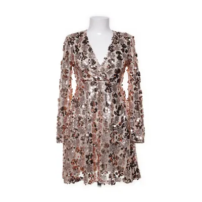 Cocktailklänning (Beige, Silverfärgad) från Club London Polyester