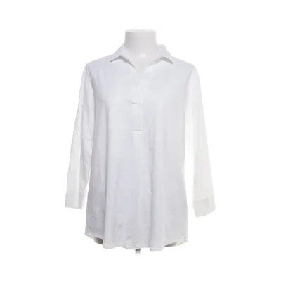 Blus (Vit) från Thylie Bomull, Elastan, Polyester