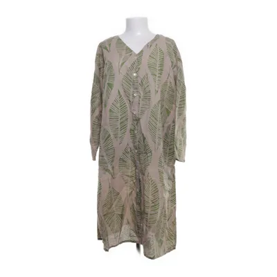 Klänning (Grön, Beige) från Gudrun Sjödén Bomull, Linne