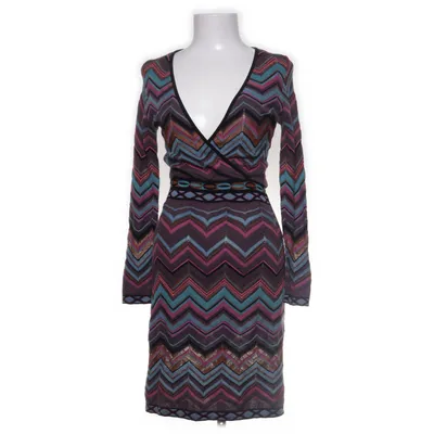 Klänning (Lila, Flerfärgad) från Missoni Akryl, Alpackaull, Nylon, Polyester, Viskos