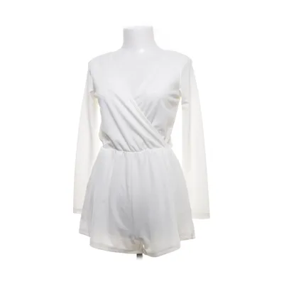 Wikkeljurk (Wit) van Glamorous Elastaan, Polyester