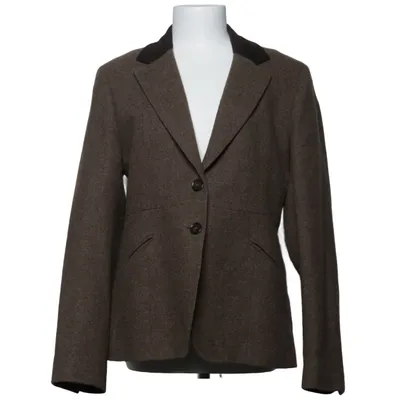 Kavaj (Brun) från GANT Polyester, Viskos, Ull