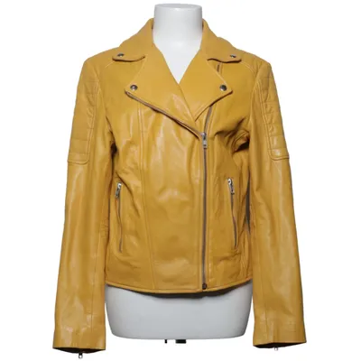 Biker jacket (Yellow) from Depeche Leather, Polyester
