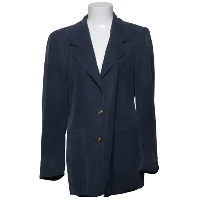 Blazer (Blue) from Yessica Polyester, Silk