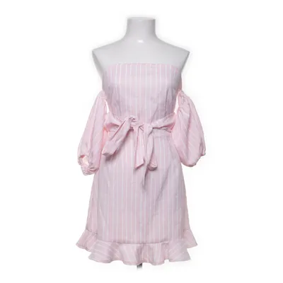 Klänning (Rosa, Vit) från Missguided Polyester