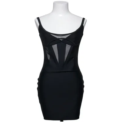 Klänning (Svart) från Mugler x H&M Elastan, Polyamid