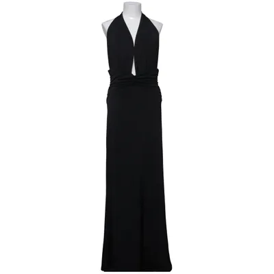 Halternek jurk (Zwart) van Meshki Elastaan, Polyester