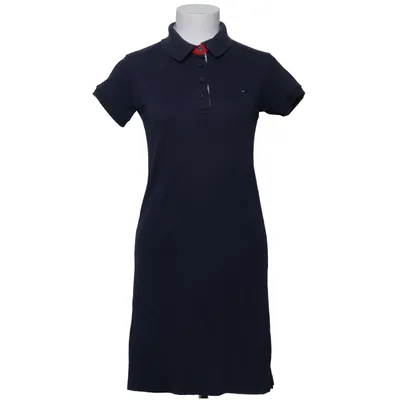 Robe polo (Bleu) de Tommy Hilfiger Coton, Élasthane