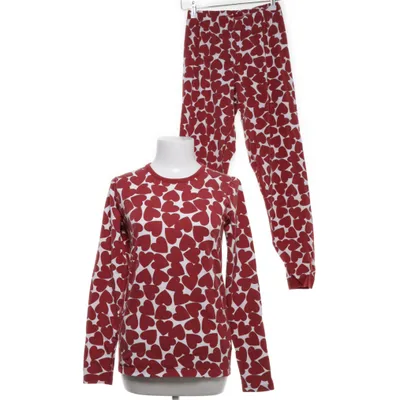 Pyjama (Rood, Wit) van Polarn O. Pyret Organisch katoen, Elastaan