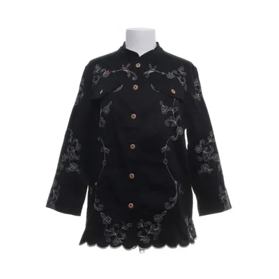 Denim jacket (Black) Cotton, Elastane