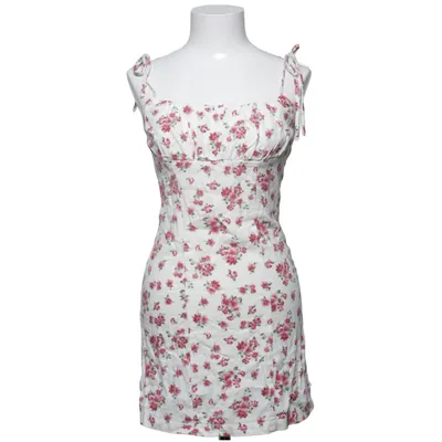 Dress (White, Red, Green) from Monteau Los Angeles Linen, Viscose
