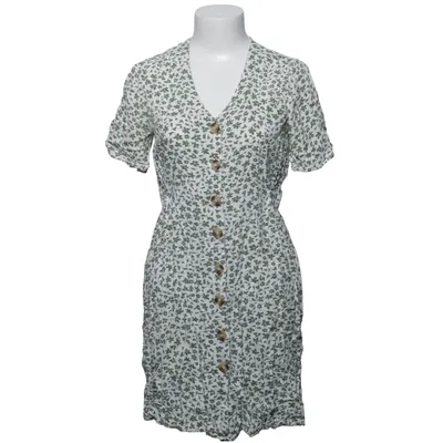 Dress (White, Green) from Simons Viscose