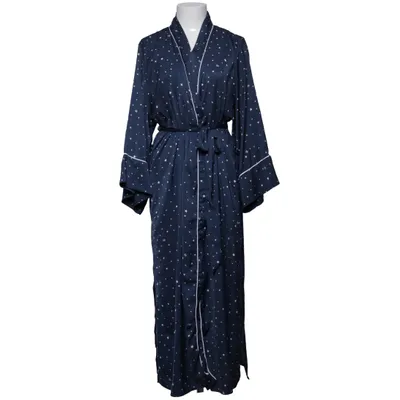 Morgonrock (Blå, Vit) från DKNY Polyester