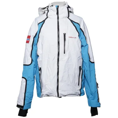 Ski jacket (White, Blue, Black) from Nebulus Polyamide, Polyester, Polyurethane