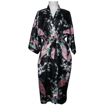 Kimono (Black, Pink, Green) from Sam Well