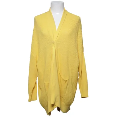 Cardigan (Jaune) de Plus Acrylique, Polyamide