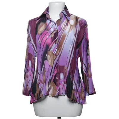 Blouse (Violet, Marron, Noir) de Kriss Polyester
