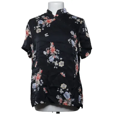 Top (Black, Multicolored) from Almia Viscose