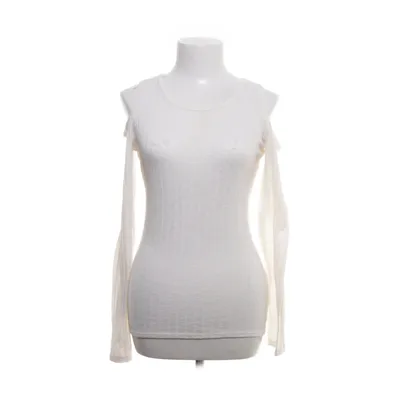 Top (White) from Hollister Elastane, Polyester, Viscose