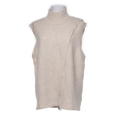 Slipover (Beige) fra Kaffe Akryl, Elastan, Genanvendt polyester, Uld