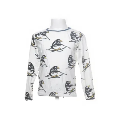 Långärmad t-shirt (Vit, Svart, Blå) från Småfolk Bomull, Elastan, Modal