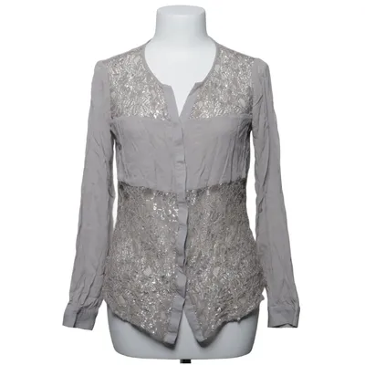 Blouse (Gray, Silver) from Style Butler