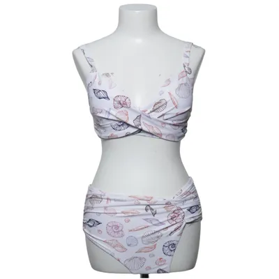 Bikini (Vit, Flerfärgad) från Unica Elastan, Polyester