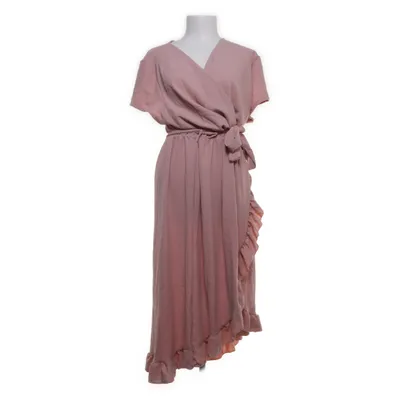 Omlottklänning (Rosa) från Made in italy Elastan, Polyester, Viskos