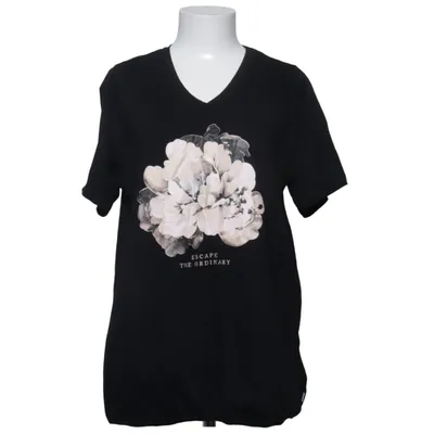 T-shirt (Sort) fra Zhenzi Bomuld