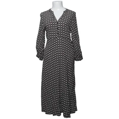 Dress (Black, White, Brown) from Indiska Viscose