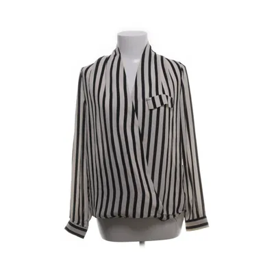 Wrap blouse (White, Black) from Zoe Baer