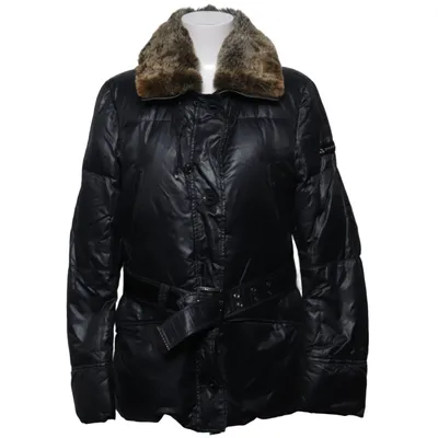 Winter jacket (Black) from Peuterey Cotton, Polyamide, Polyester, Polyurethane