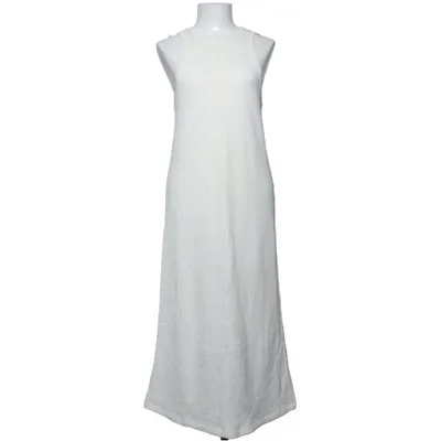 Maxikjole (Hvid) fra Massimo Dutti Bomuld, Polyester