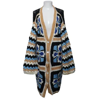 Strickjacke (Schwarz, Blau, Beige, Mehrfarbig) von Piti Cuiti Acryl