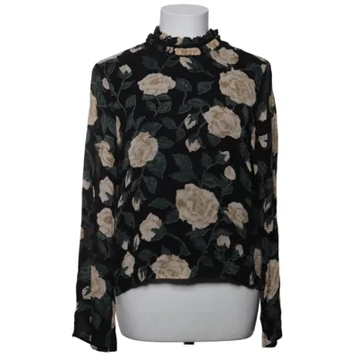 Blus (Svart, Beige, Flerfärgad) från Ganni Viskos