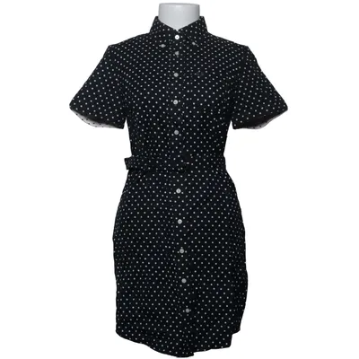 Shirt dress (Black, White) from Fred Perry Cotton