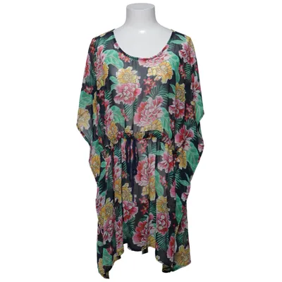 Beach dress (Black, Multicolored) from MyWear Woman Polyester
