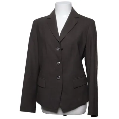 Blazer (Brown) from Ril's Acetate, Elastane, Wool