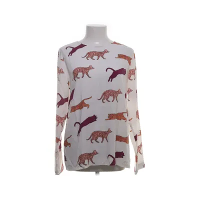 Blouse (White, Multicolored) from Herzen´s Angelegenheit Elastane, Silk