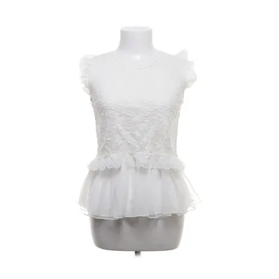 Top (Wit) van Liz Lisa Katoen, Nylon, Polyester