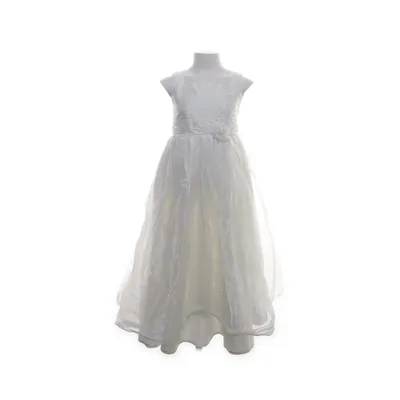 Bloemenmeisjes jurk (Wit) van Perfume River Polyester, Zijde
