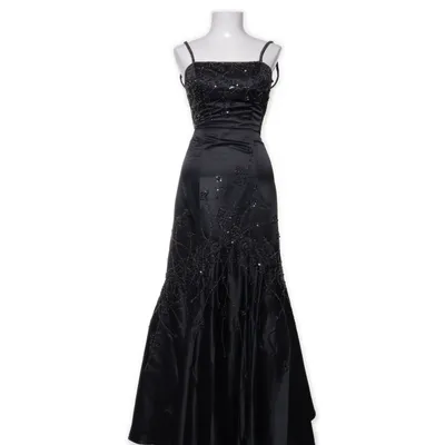 Robe de soirée (Noir, Multicolore) de May Queen Polyester