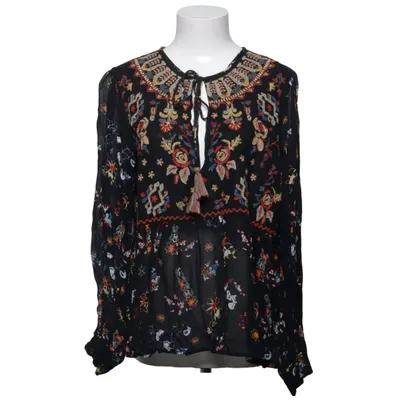 Blus (Svart, Flerfärgad) från Zara Woman