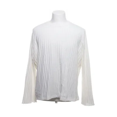 Sweater (Hvid) fra KappAhl Polyester, Bomuld, Elastan