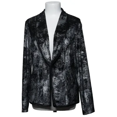 Cardigan (Sort, Grå) fra Tia Elastan, Polyester
