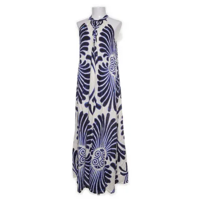 Maxi dress (Blue, White, Black) from Bonprix Viscose