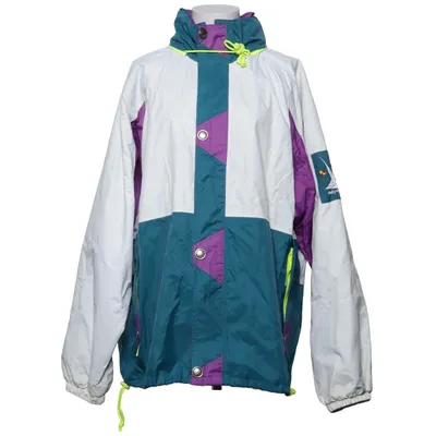 Regnjacka (Blå, Vit, Lila) från Helly Hansen Polyamid, Polyester, Polyuretan