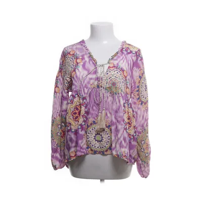 Pussy bow blouse (Pink, Multicolored) from Love Forever Viscose