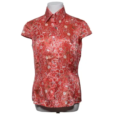 Korte mouwen shirt (Rood, Meerkleurig) van Escada Zijde